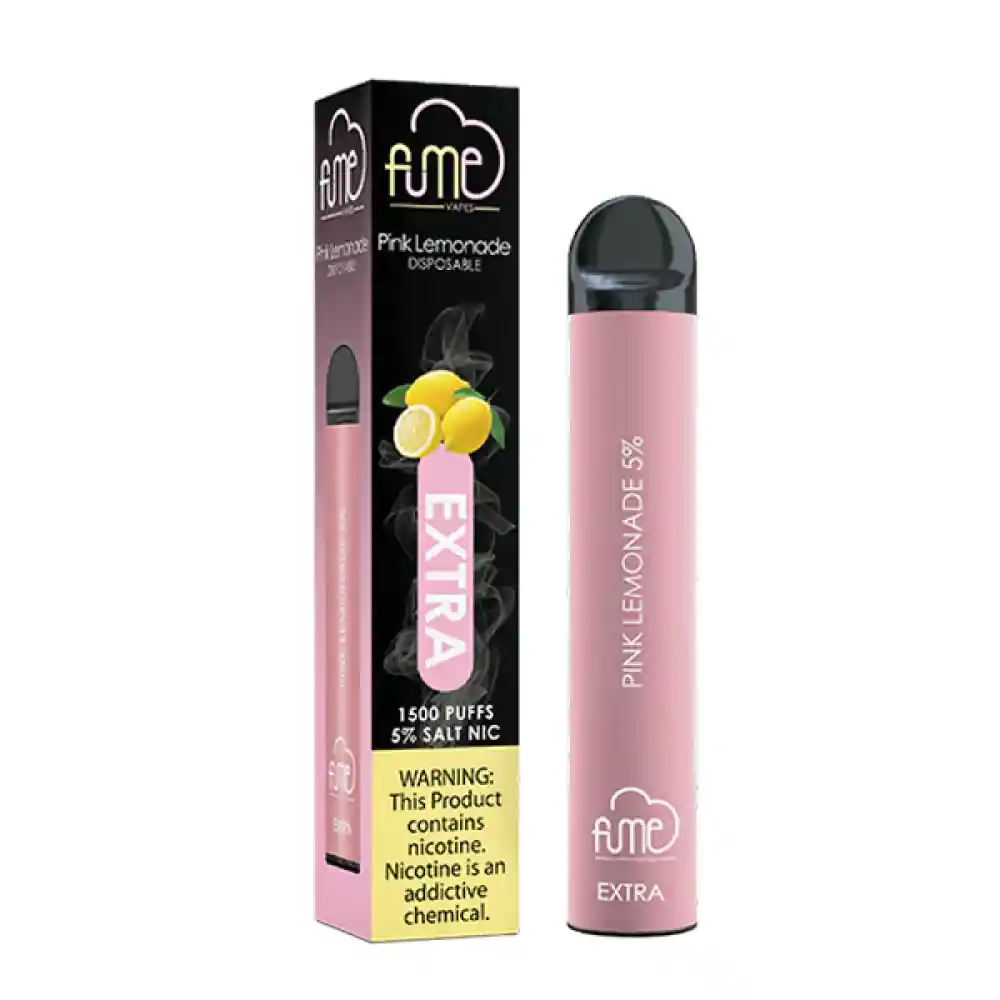 Vape Desechable Fume Extra 1500 Puff Pink Lemonade - Rappi