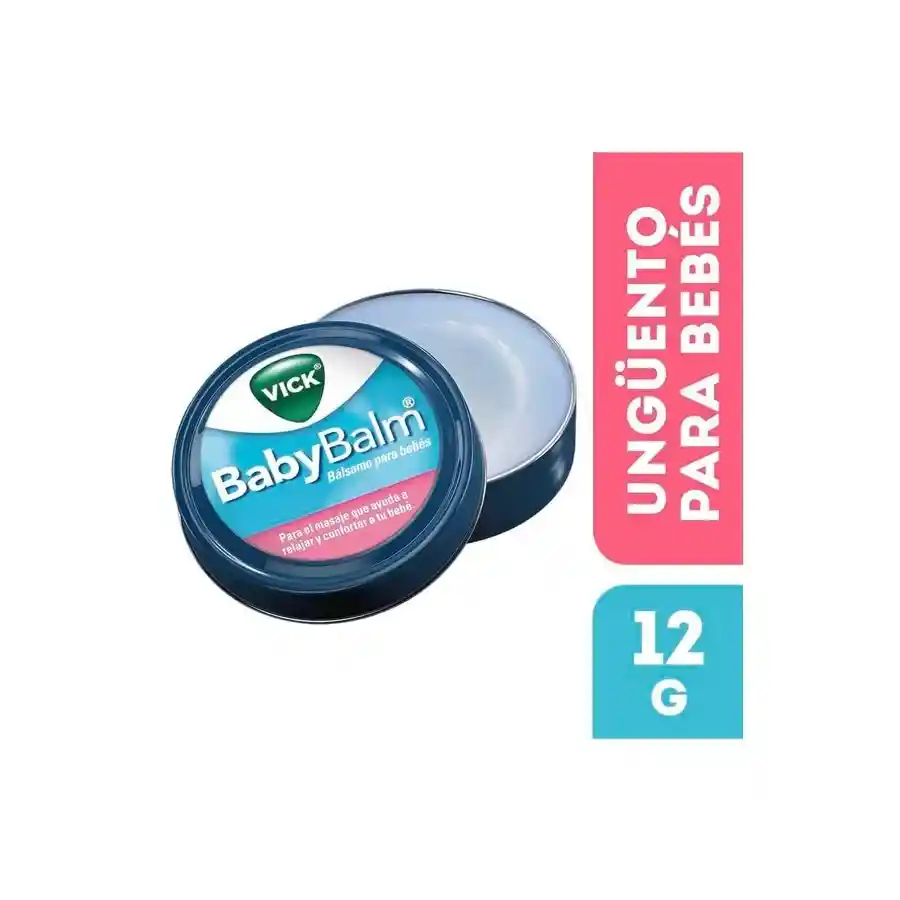 Babybalm Vick Bálsamo - Lata 12 Gr - Rappi